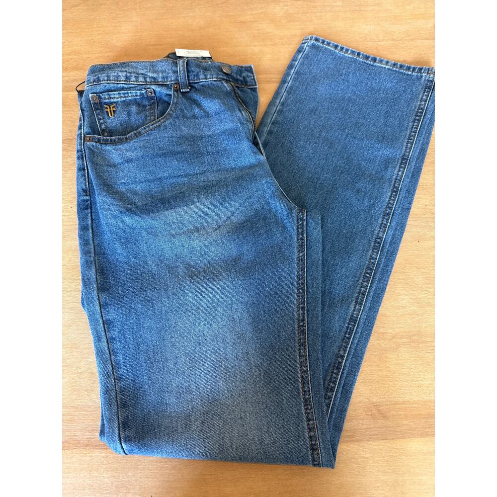 Frye Men’s Slim Bootcut Jean 32X34 Medium Wash